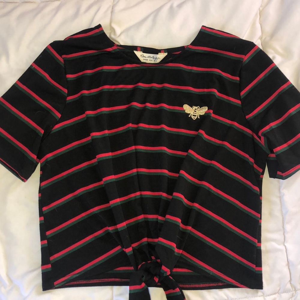 Stripped tee